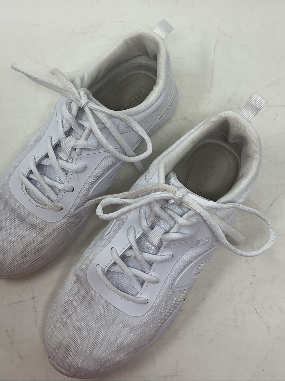 bcg White Women's Athletic Lace-Up Sneakers